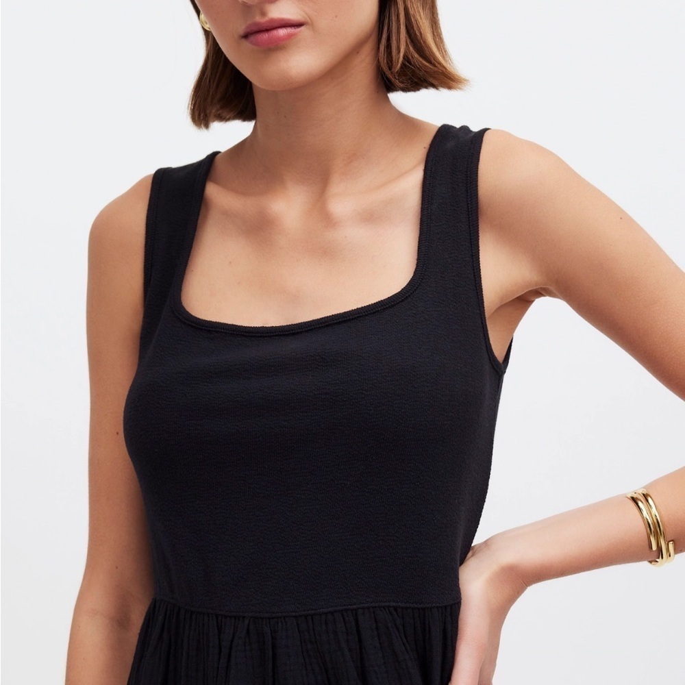Madewell Knit Tank Midi Dress - Picture 2 of 14